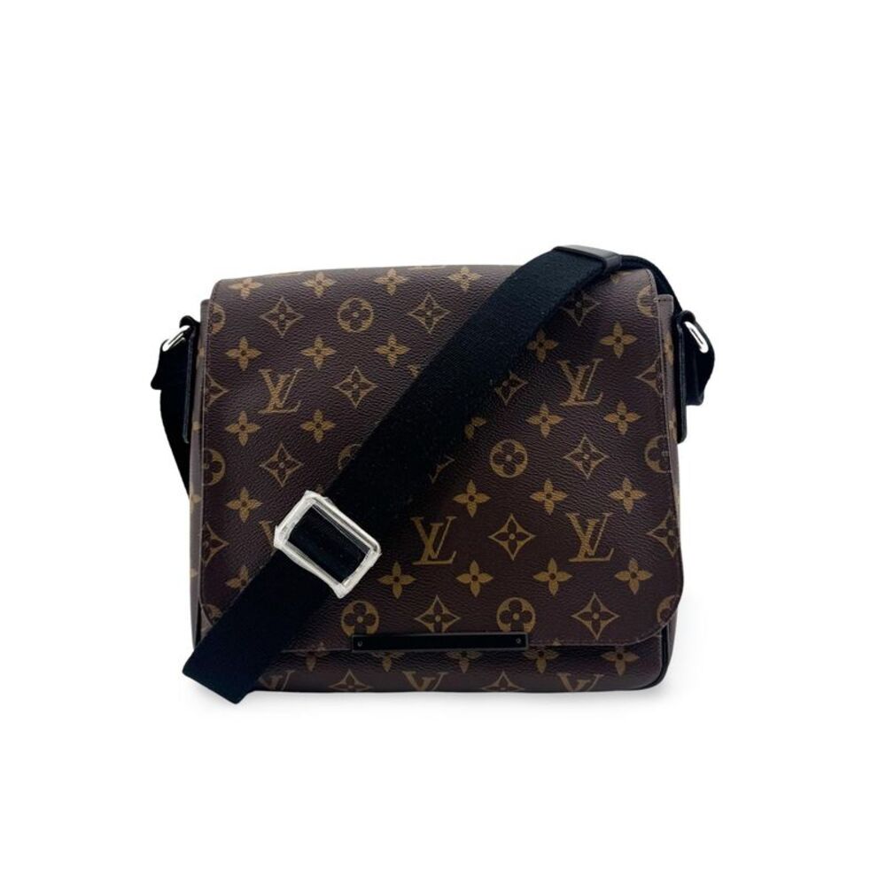 Louis Vuitton Monogram Macassar District PM Crossbody Bag